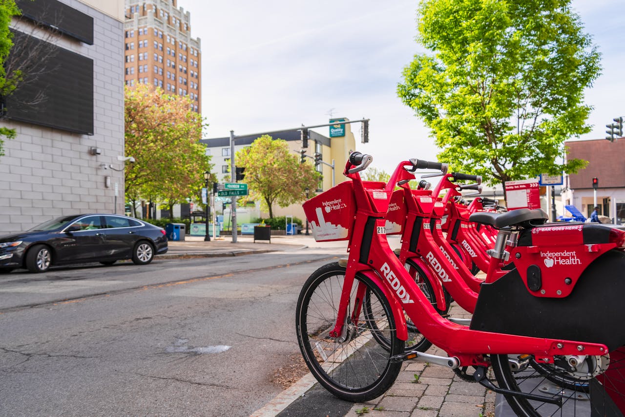 Free stock photo of architecture, bicycle sharing system, bicycles