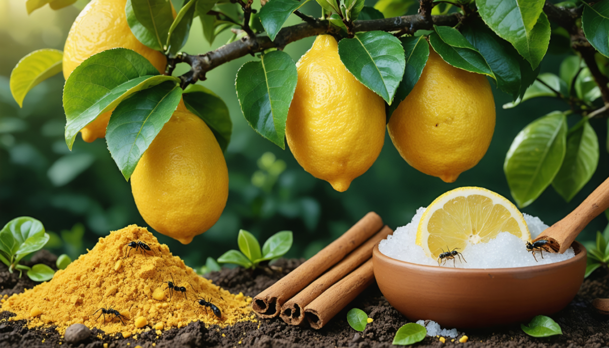découvrez des méthodes naturelles et efficaces pour éliminer les fourmis de votre citronnier et protéger votre arbre sans utiliser de produits chimiques.