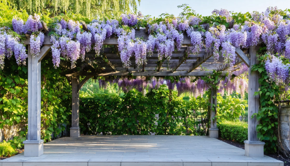 découvrez comment construire la pergola idéale pour votre glycine grâce à notre guide complet avec toutes les étapes essentielles pour un résultat durable et esthétique.