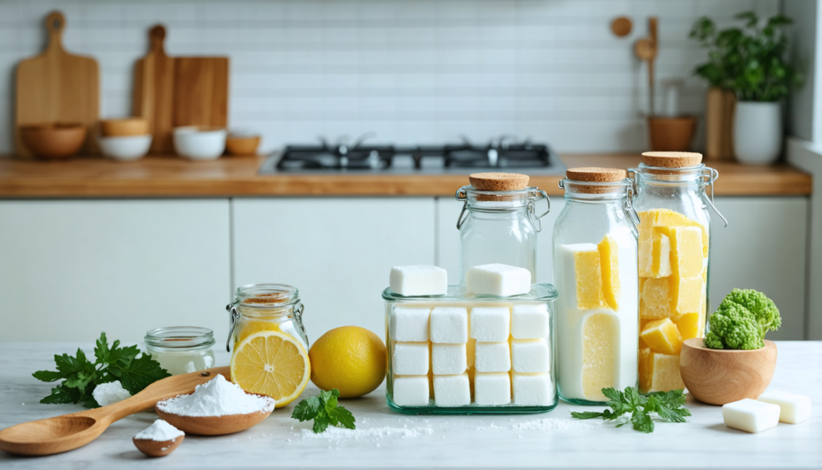 découvrez nos astuces simples pour remplacer naturellement et efficacement une pastille pour lave-vaisselle, en utilisant des méthodes écologiques et économiques.