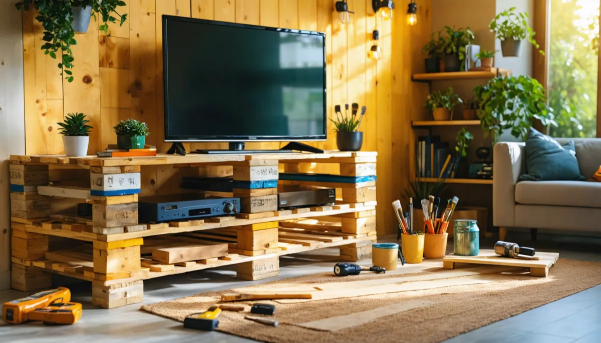 découvrez notre guide complet pour créer un support tv original à partir de palettes recyclées. apprenez à bricoler vous-même un meuble unique, écologique et personnalisé facilement.