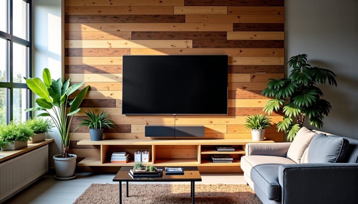 Comment créer facilement une paroi TV en palette directement chez vous