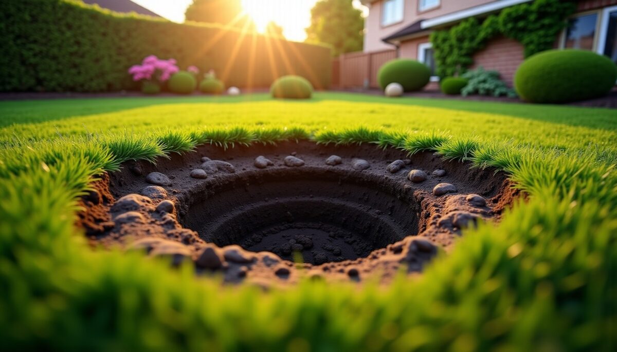 Trous mystérieux dans votre jardin : comprendre leurs origines et y remédier efficacement