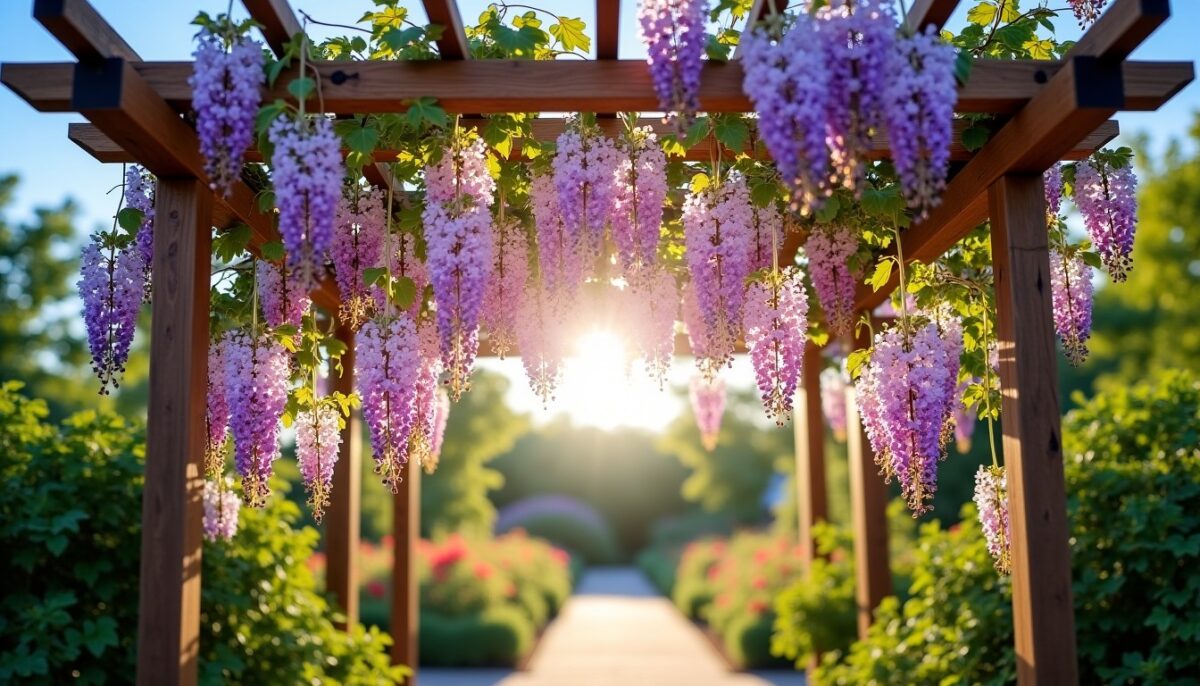 Construire une pergola idéale pour votre glycine : mode d'emploi et conseils essentiels