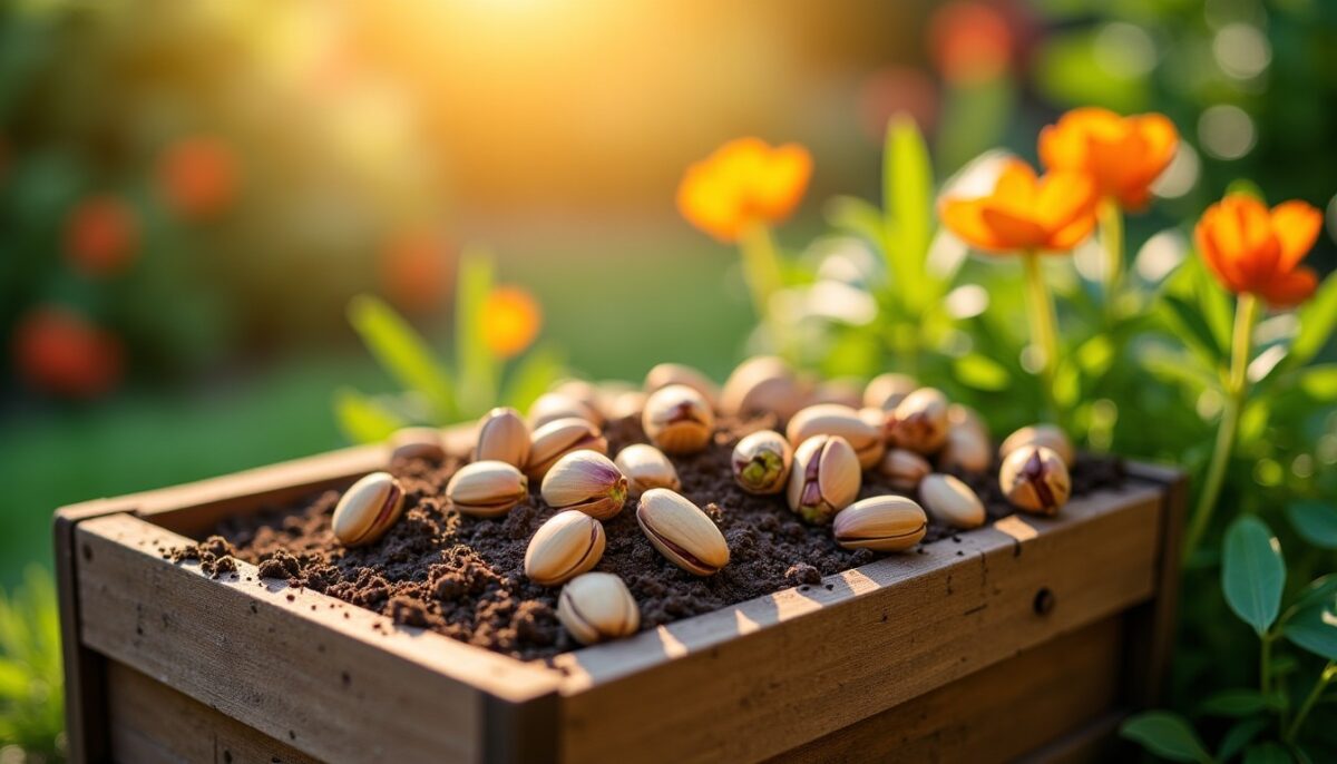 Coques de pistache et compost : astuces pour une décomposition rapide et naturelle