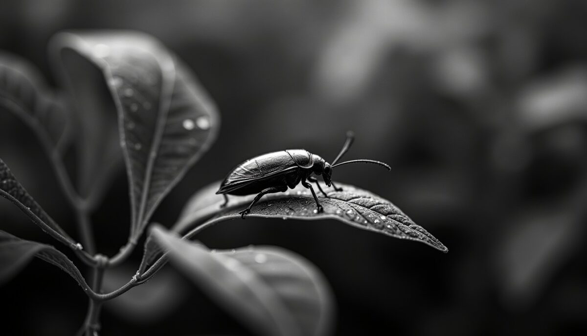 Cafard de jardin noir et blanc : un allié discret ou un danger à surveiller ?